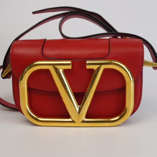 Valentino Small Red Supervee Sling