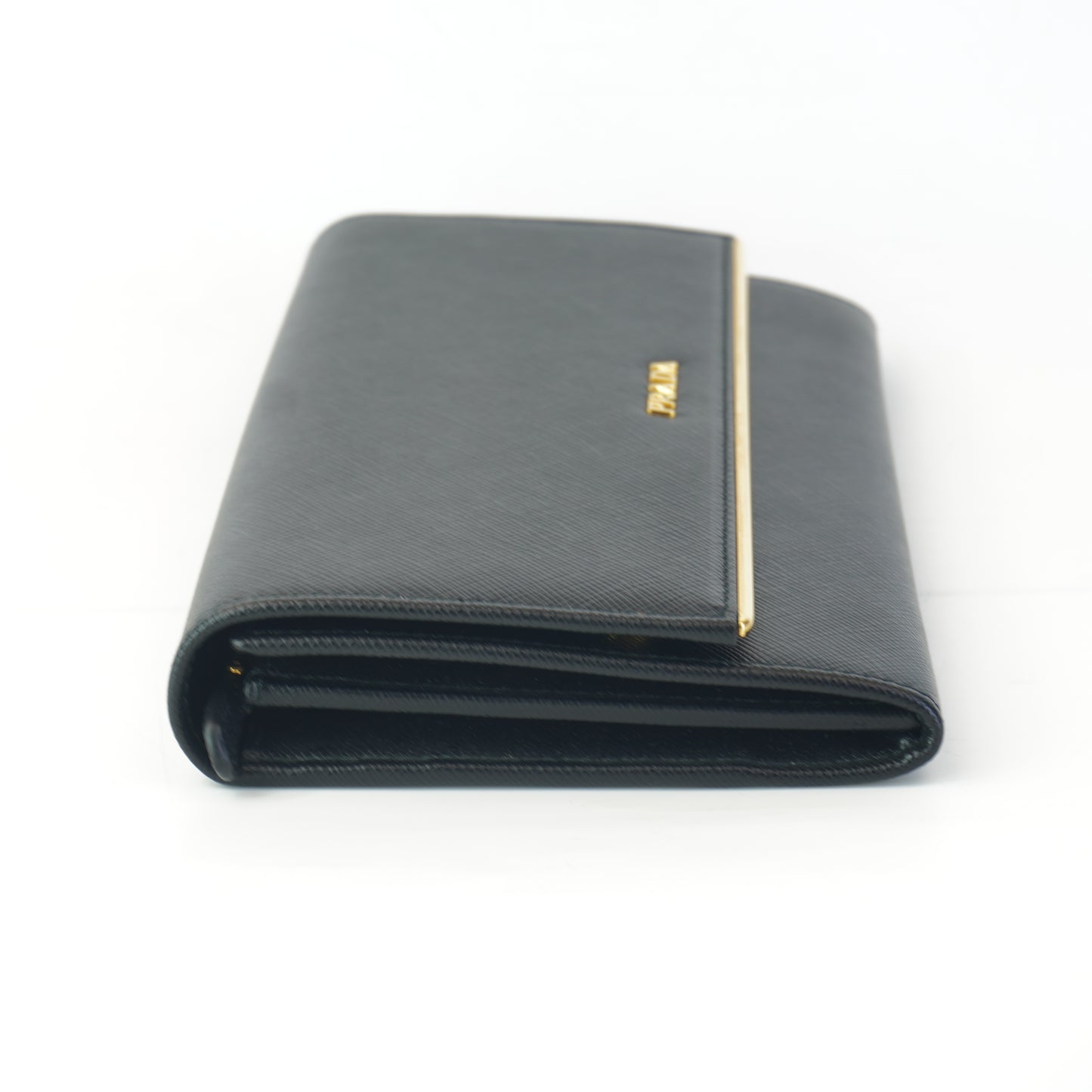 Prada Saffiano Wallet Black