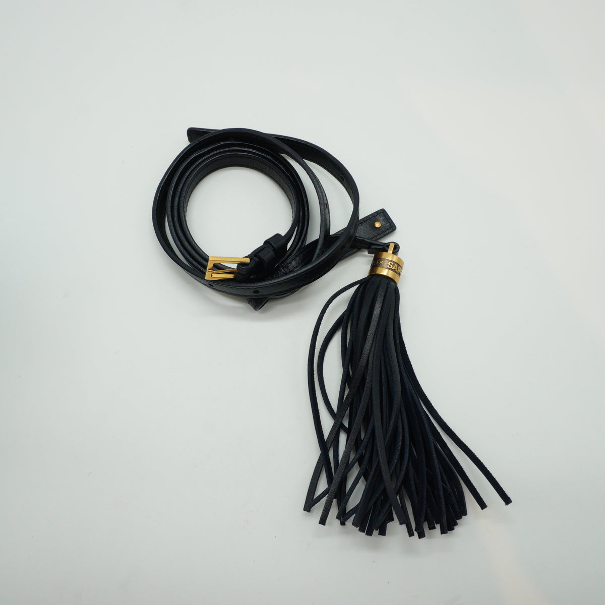 YSL	Lou Small Belt bag Black SHW