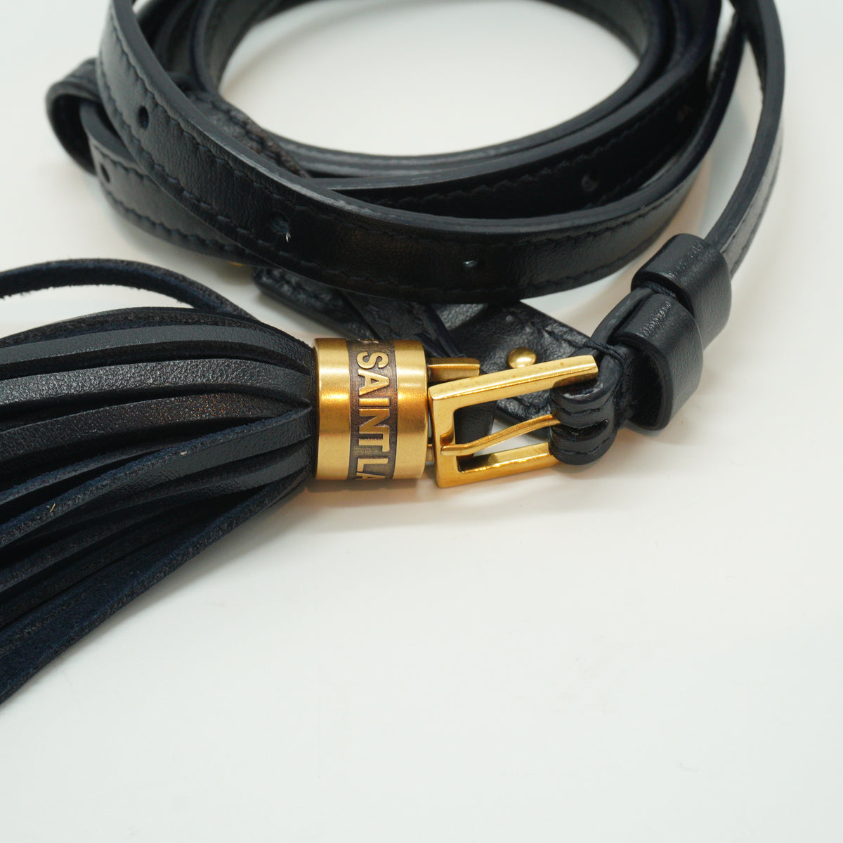 YSL	Lou Small Belt bag Black SHW
