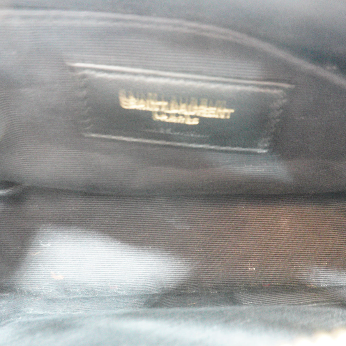 YSL	Lou Small Belt bag Black SHW