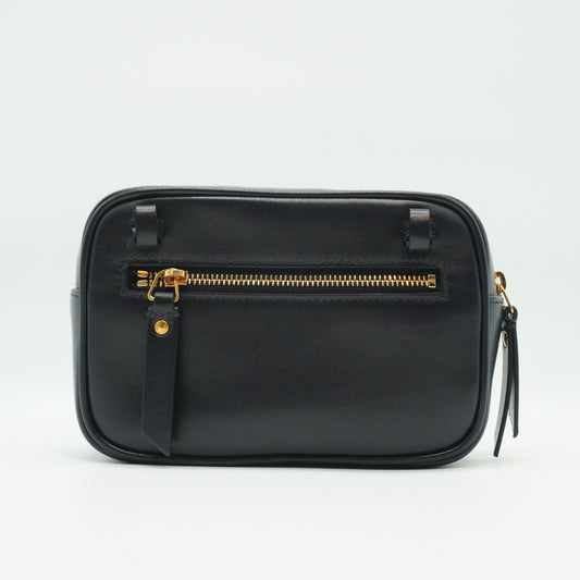 YSL	Lou Small Belt bag Black SHW