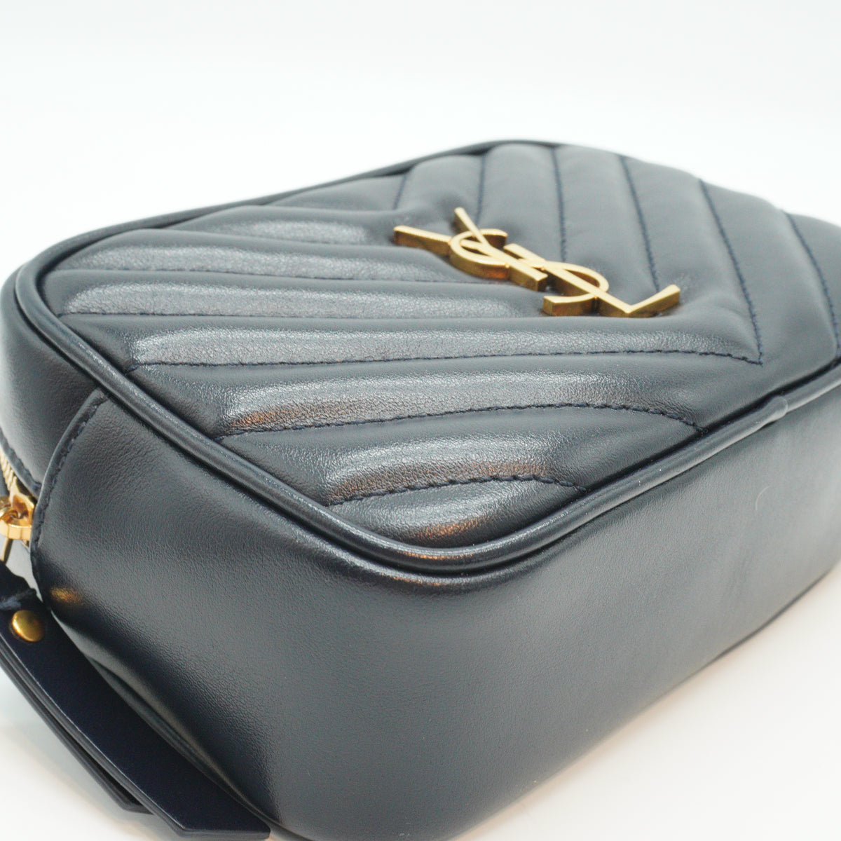 YSL	Lou Small Belt bag Black SHW