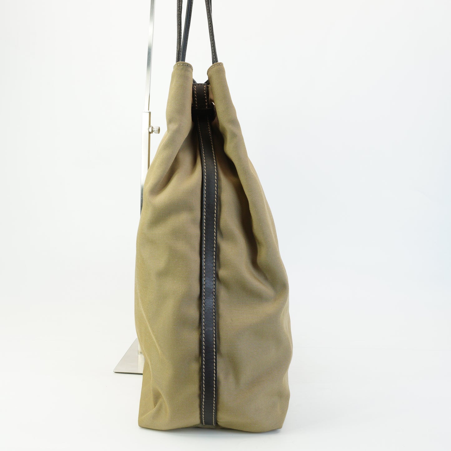 Gucci Nylone Tote Khaki Large SHW