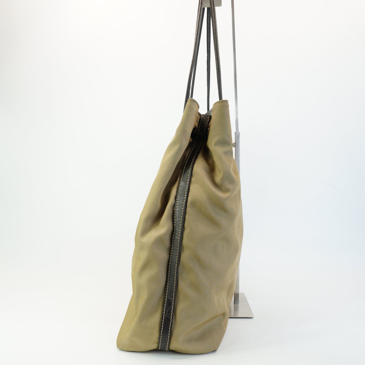 Gucci Nylone Tote Khaki Large SHW