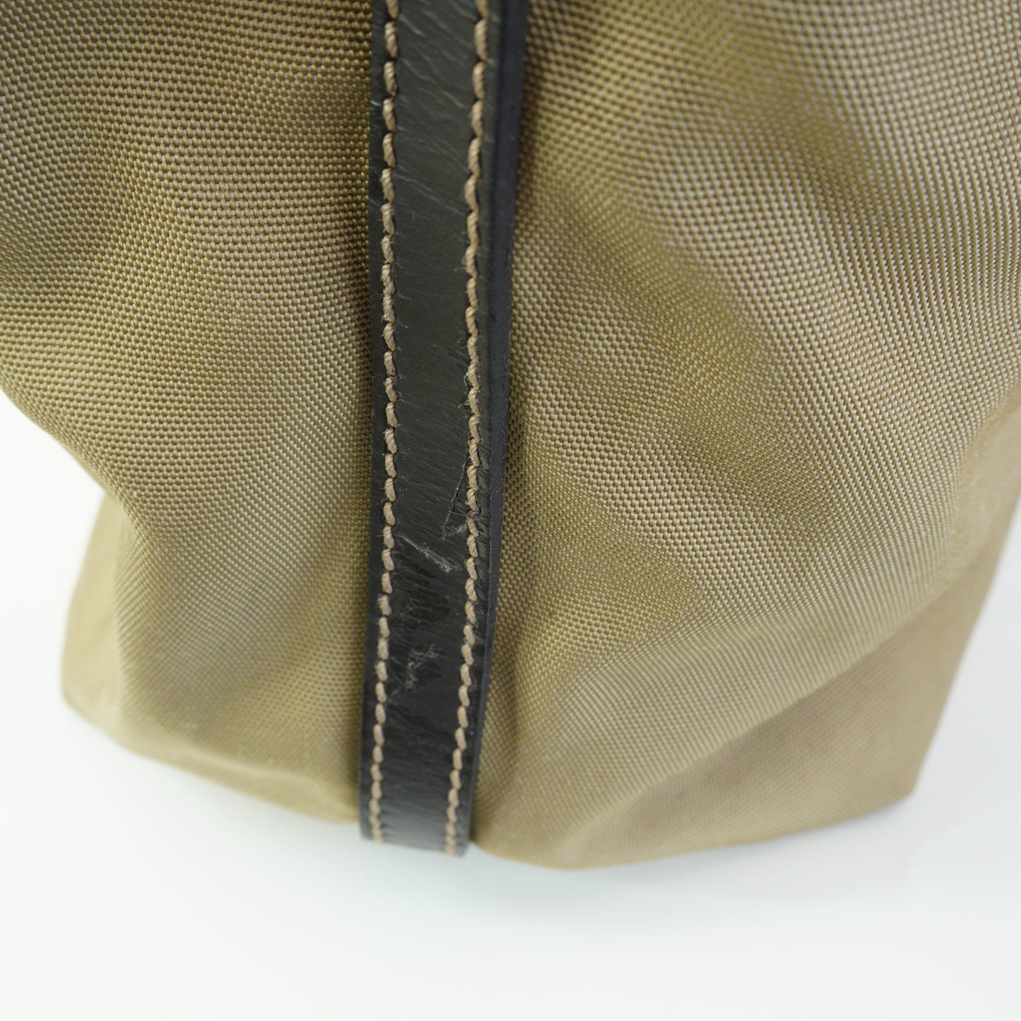 Gucci Nylone Tote Khaki Large SHW
