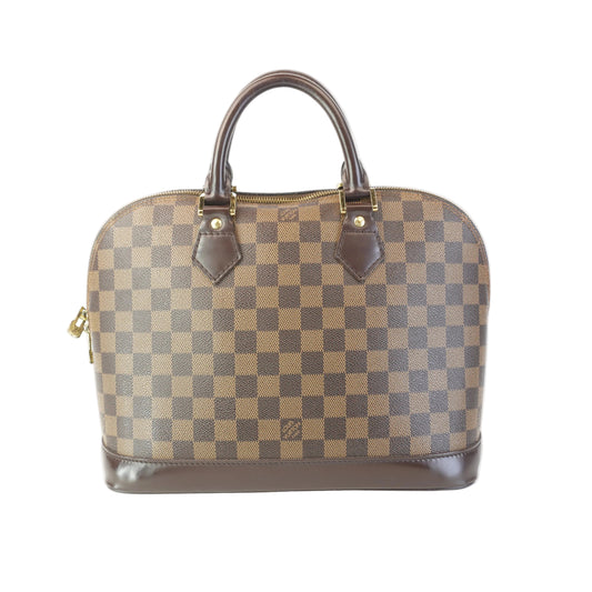 Louis Vuitton	Alma PM  Damier Ebene  Canvas
