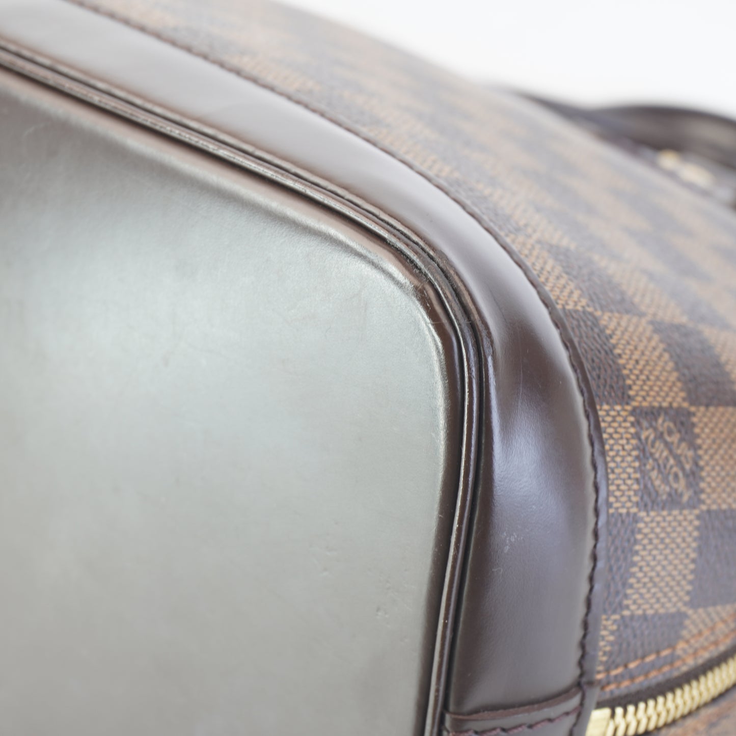 Louis Vuitton	Alma PM  Damier Ebene  Canvas