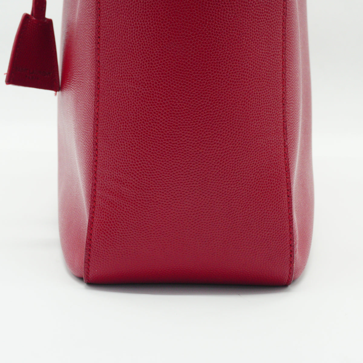 YSL	Museum Tote Bag Red Large GHW
