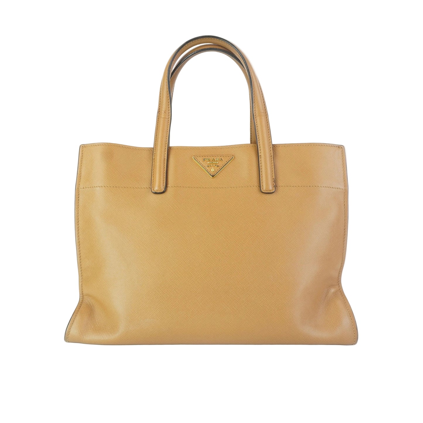 Prada Saffiano Soft Triple Pocket Tote
