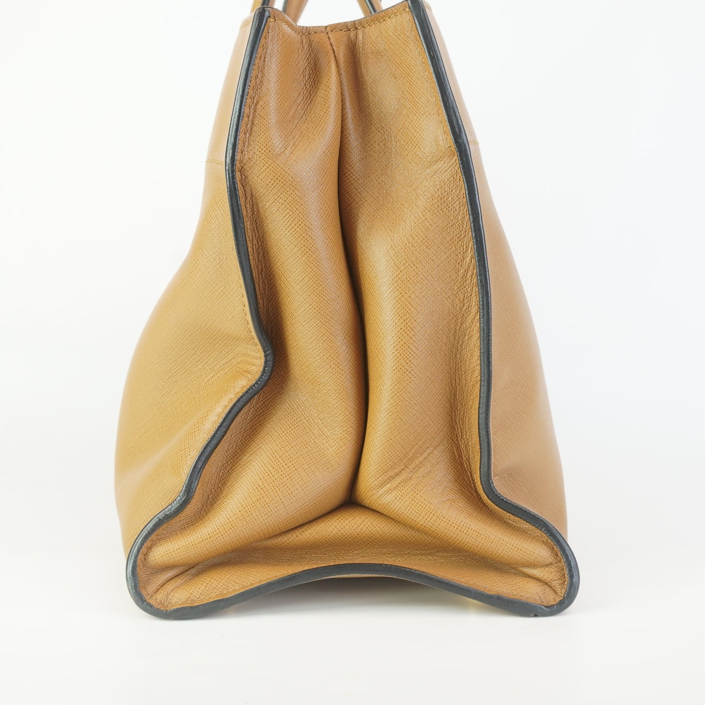 Prada Saffiano Soft Triple Pocket Tote