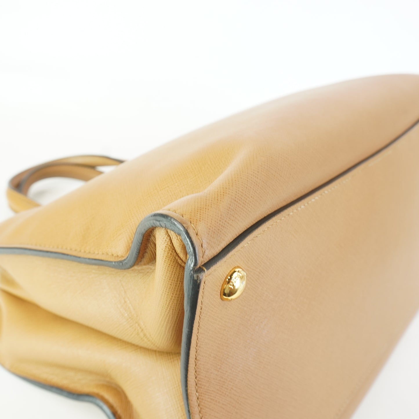 Prada Saffiano Soft Triple Pocket Tote