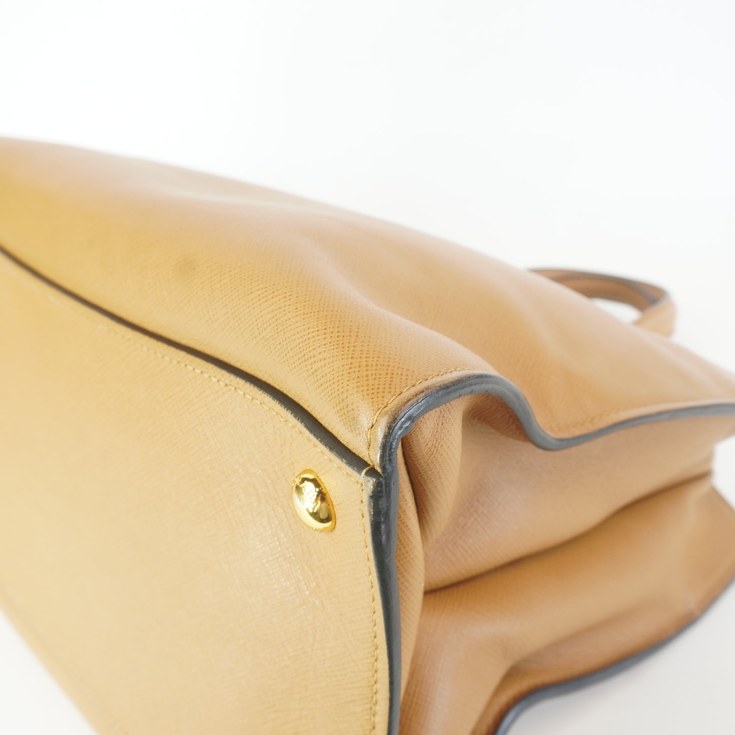 Prada Saffiano Soft Triple Pocket Tote