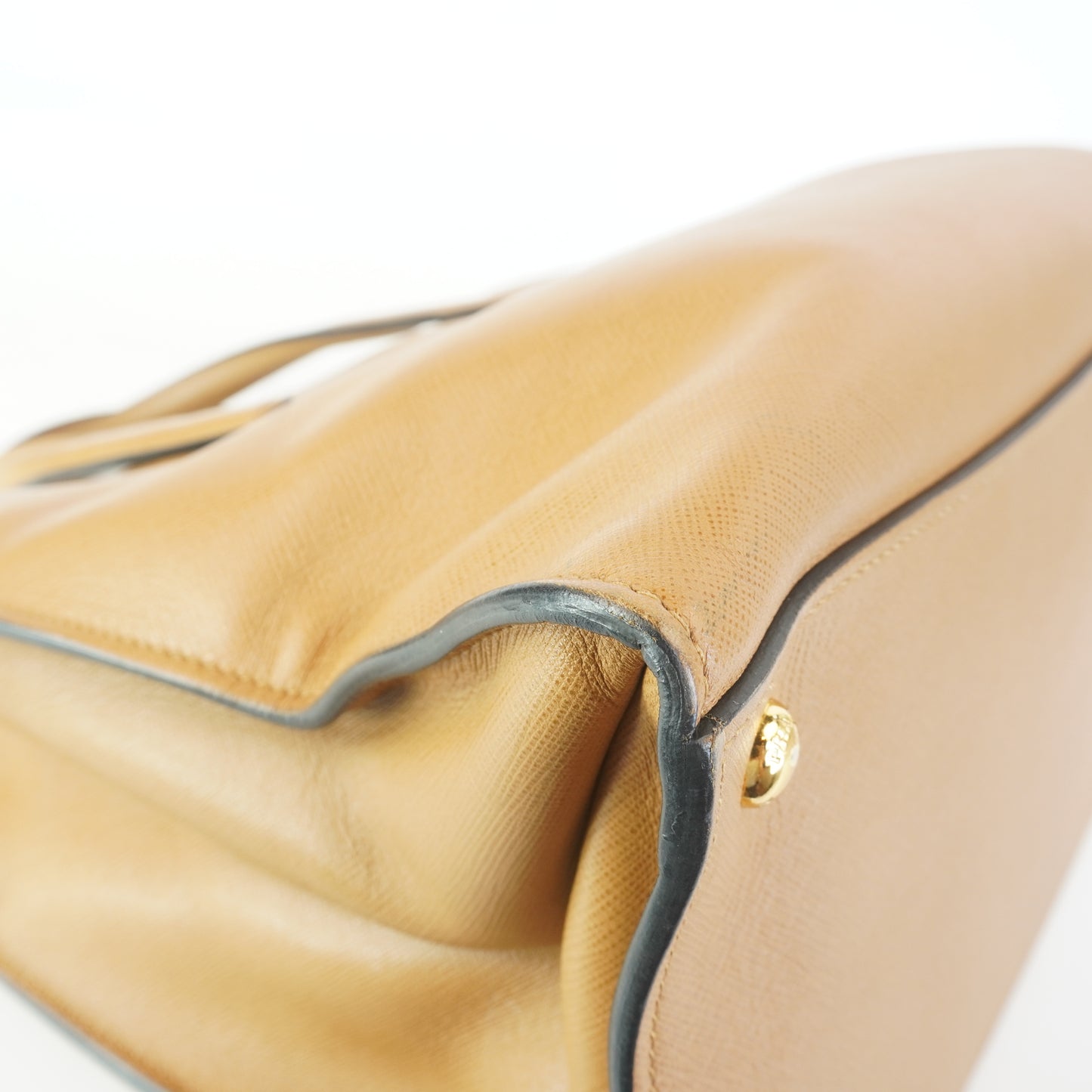 Prada Saffiano Soft Triple Pocket Tote