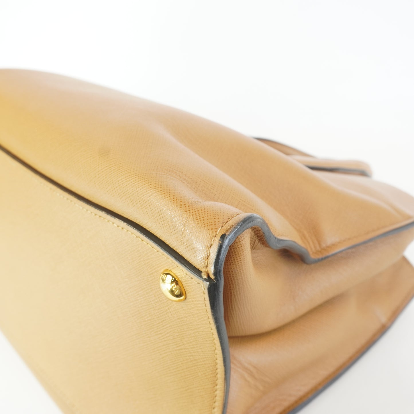 Prada Saffiano Soft Triple Pocket Tote