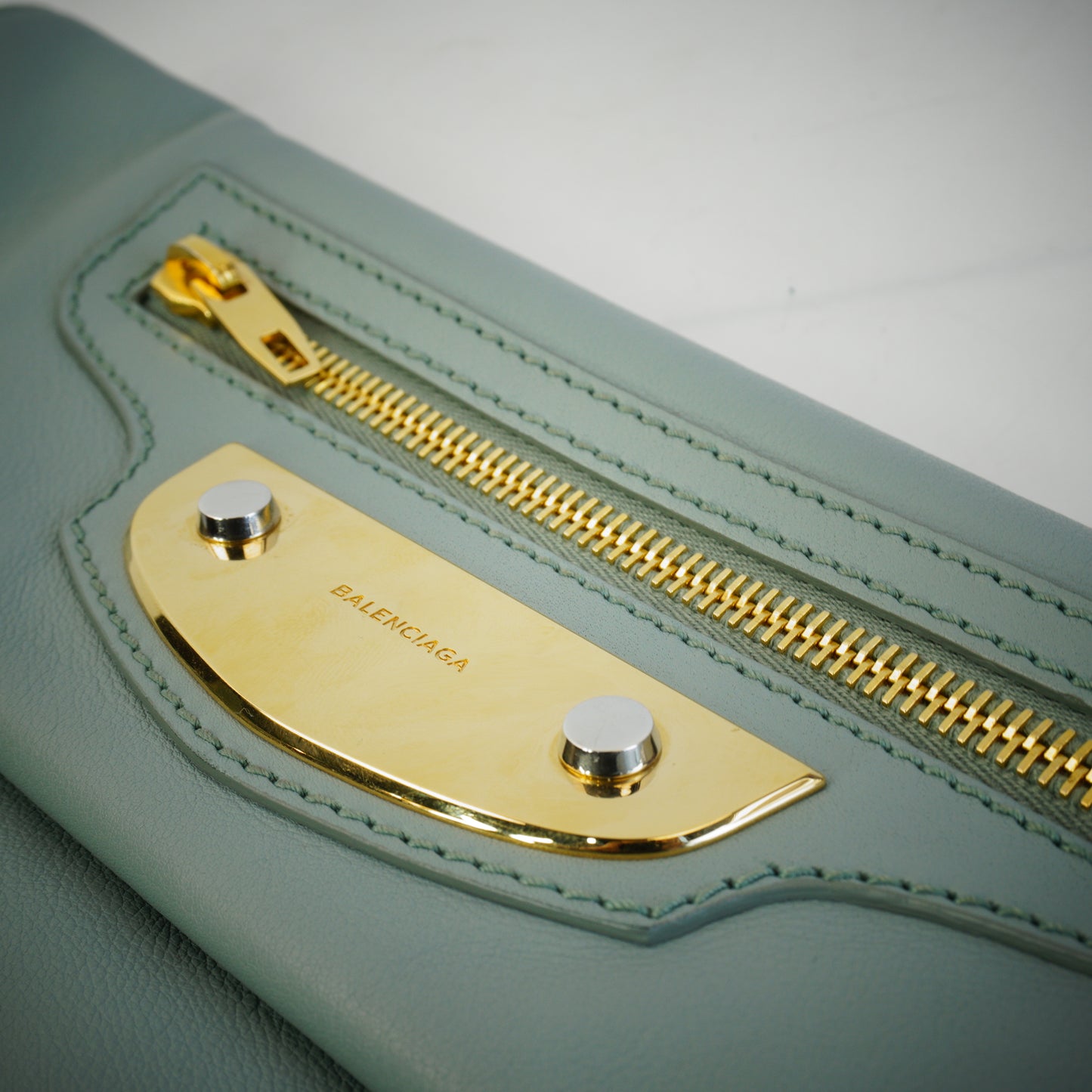 Balenciaga 12 Envelope Clutch GHW Medium