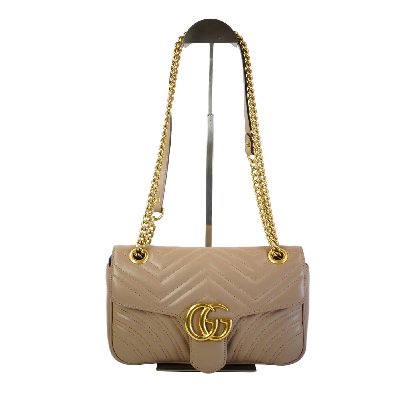 Gucci GG Marmont Beige Small GHW
