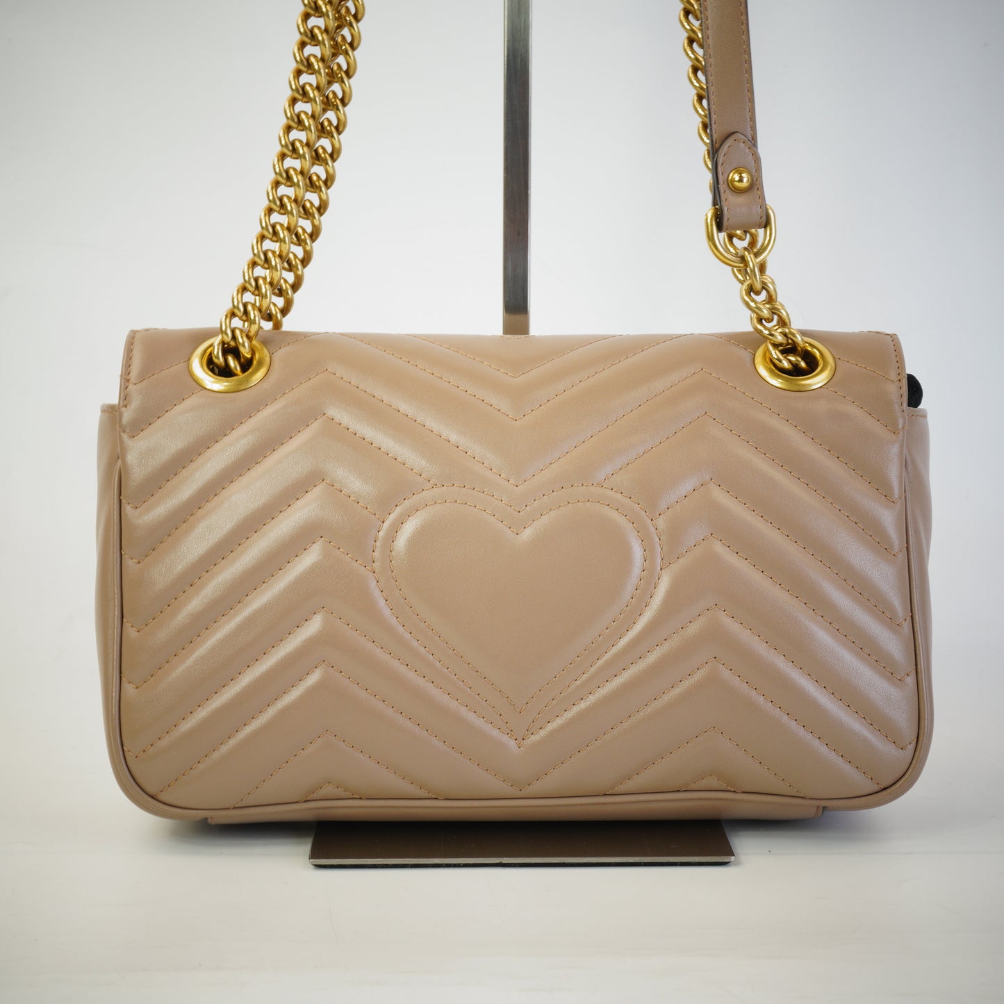 Gucci GG Marmont Beige Small GHW