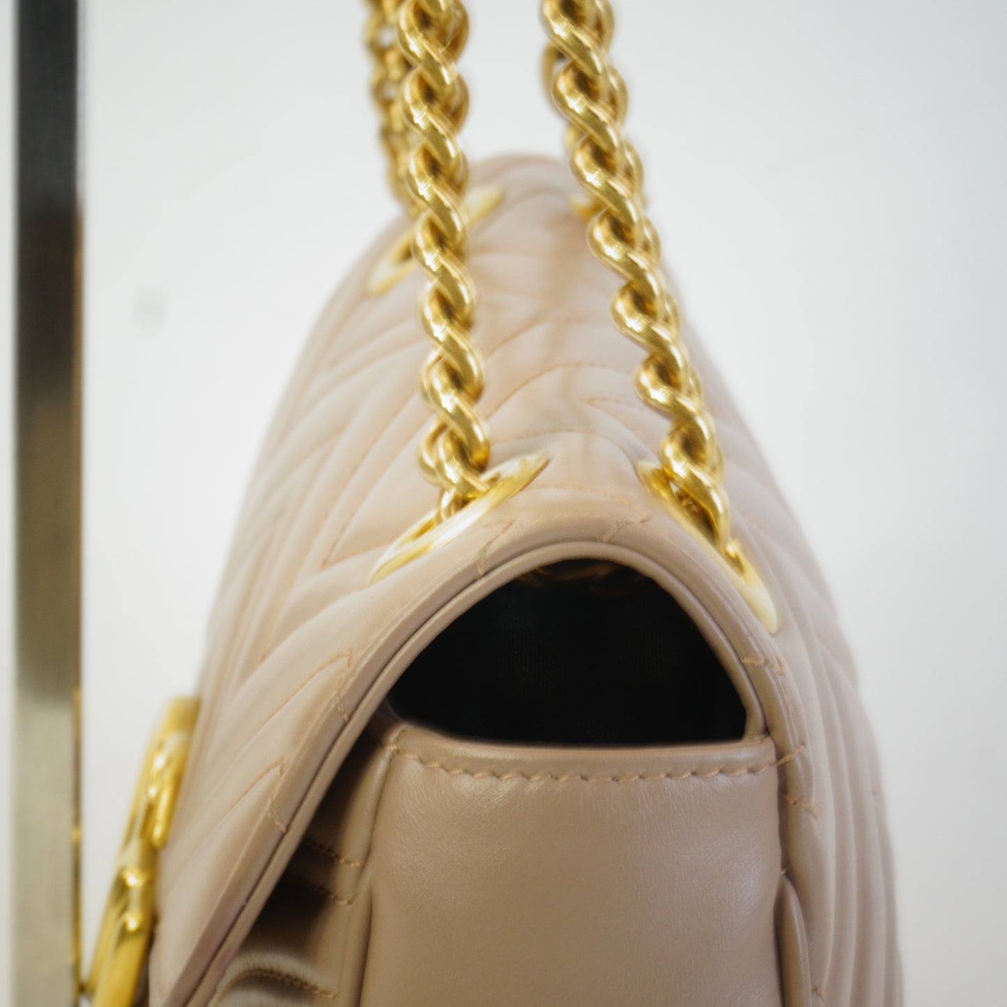 Gucci GG Marmont Beige Small GHW