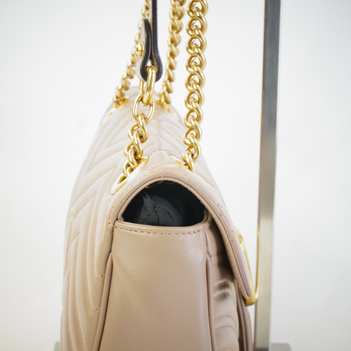 Gucci GG Marmont Beige Small GHW
