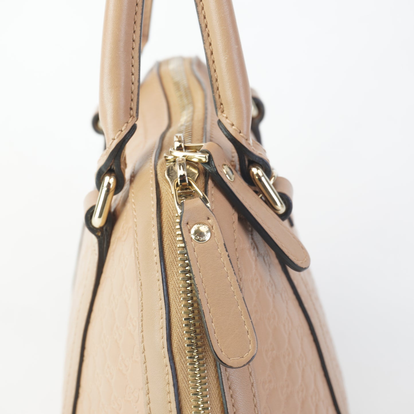 Gucci Microguccissima Mini Dome Bag Camelia