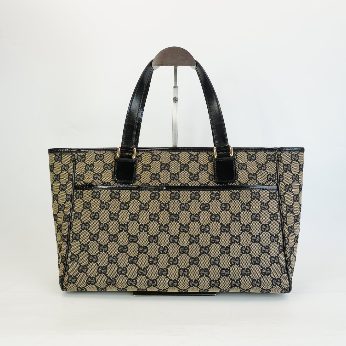 Gucci GG Supreme Mono Tote GHW Medium