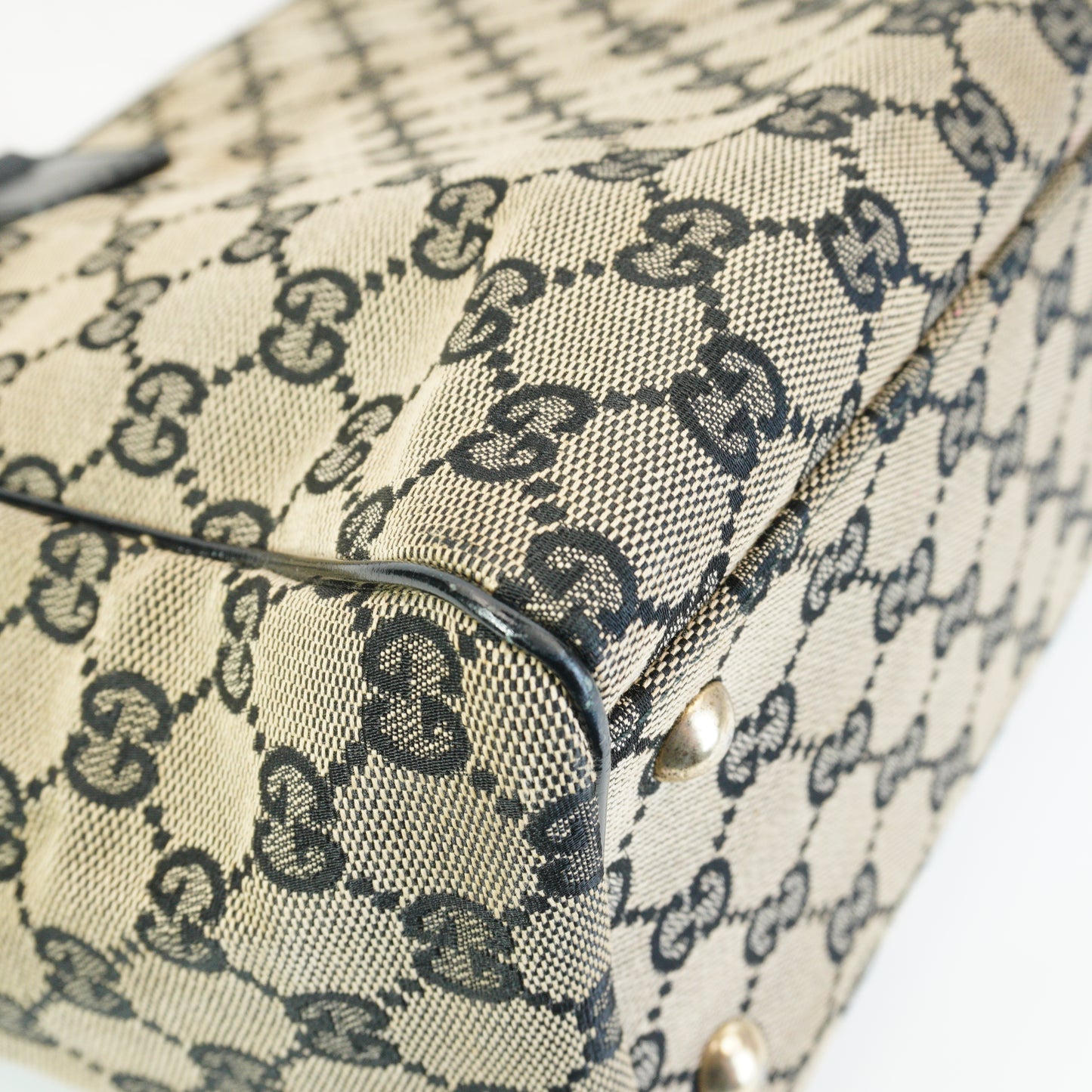 Gucci GG Supreme Mono Tote GHW Medium