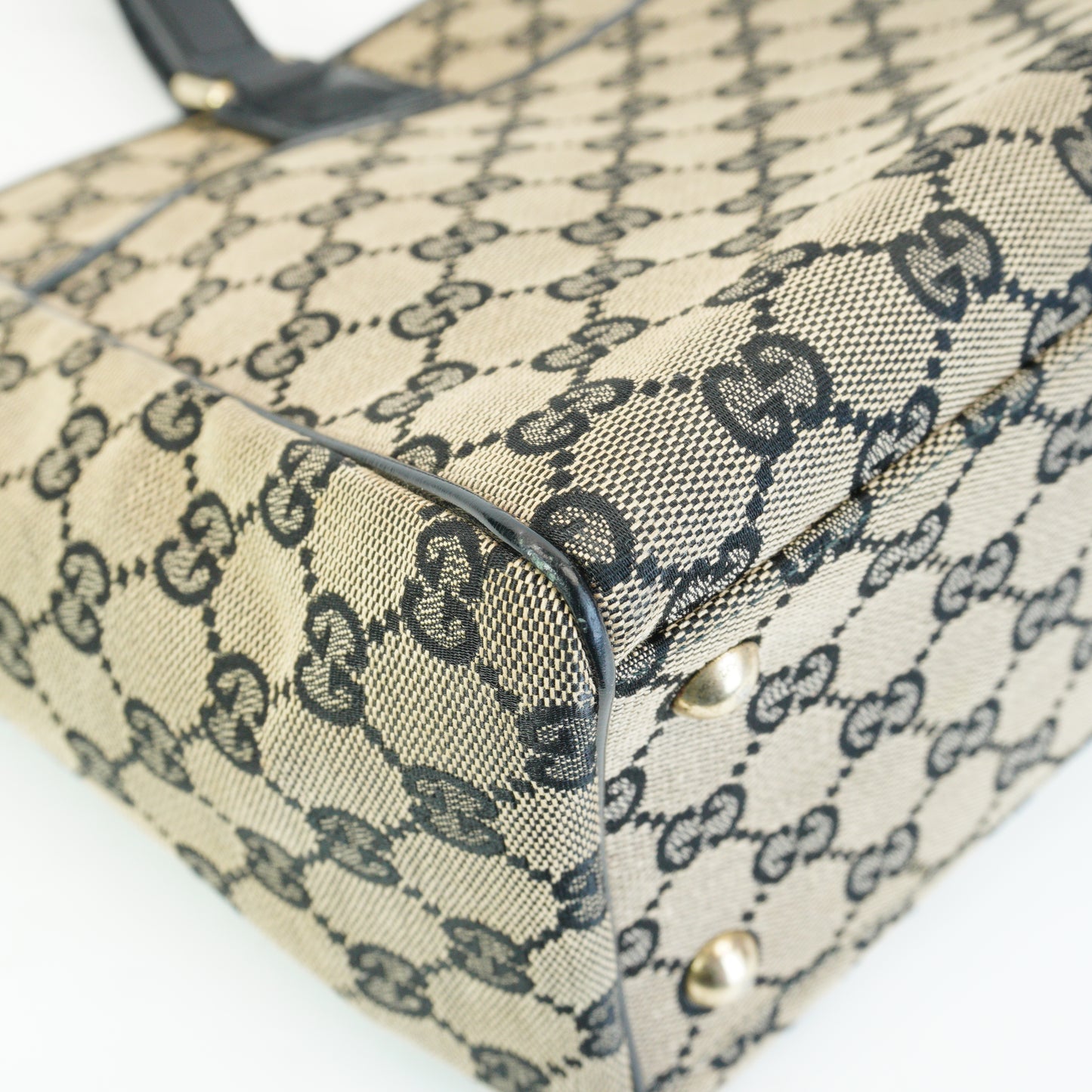 Gucci GG Supreme Mono Tote GHW Medium