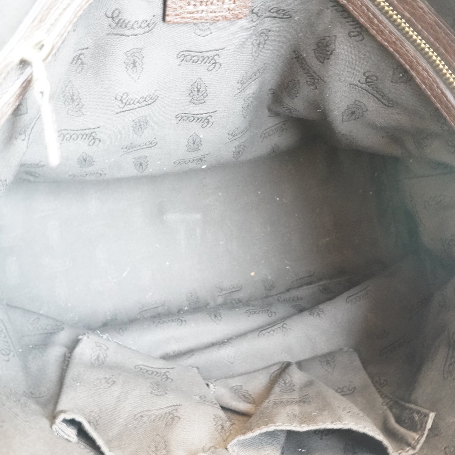 Gucci Medium GG Canvas Charm Dome Satchel