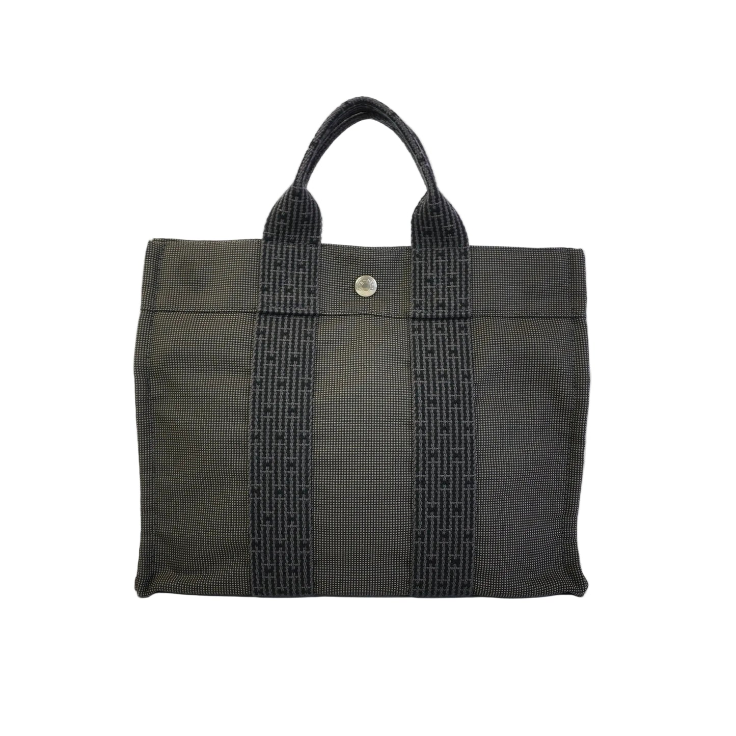 Hermes Herline PM Canvas Tote Bag