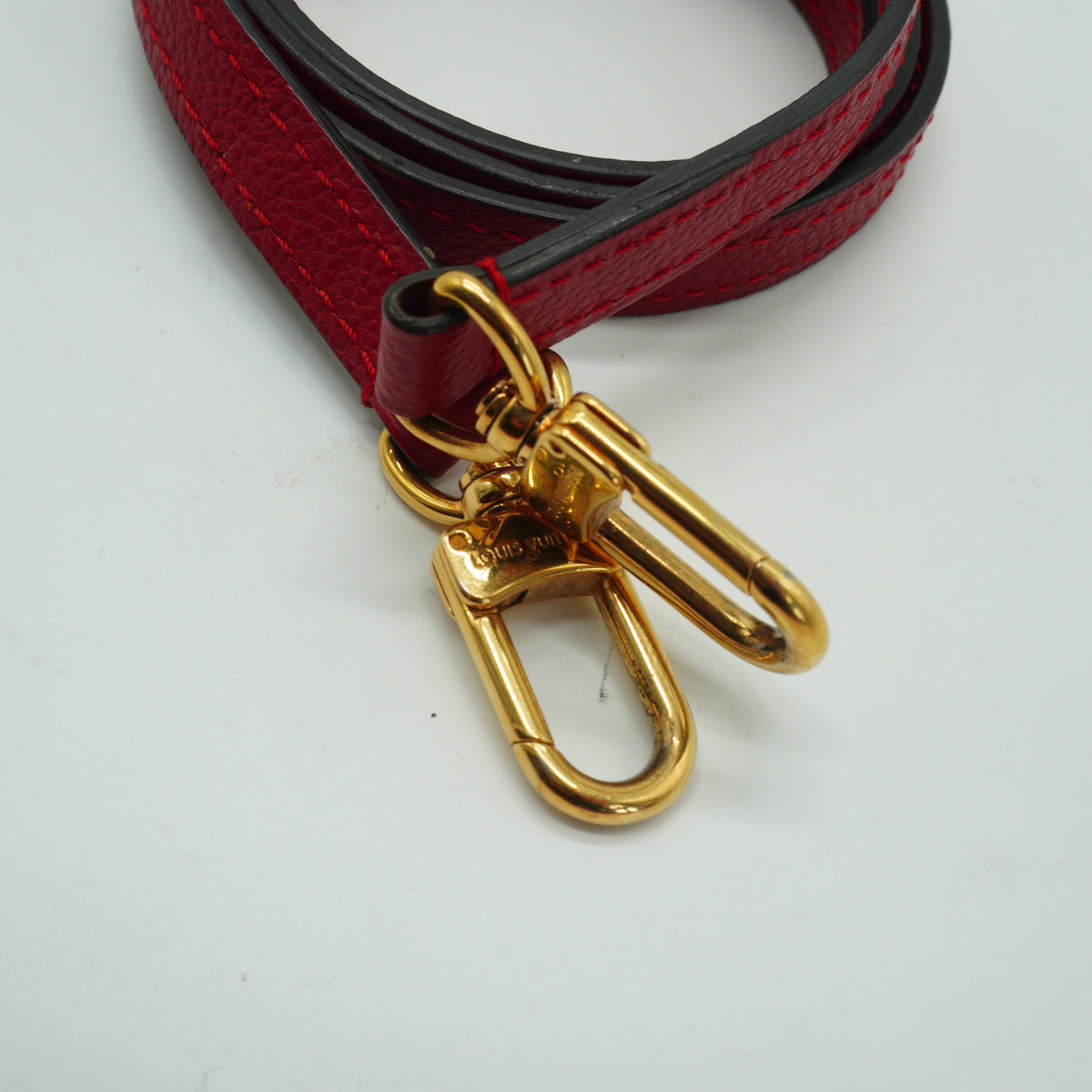 Louis Vuitton	Magazine Bag Red Medium GHW