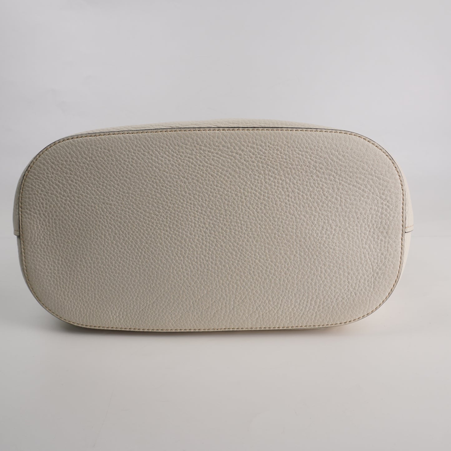Prada Vitello Bucket White
