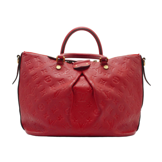 Louis Vuitton	Magazine Bag Red Medium GHW