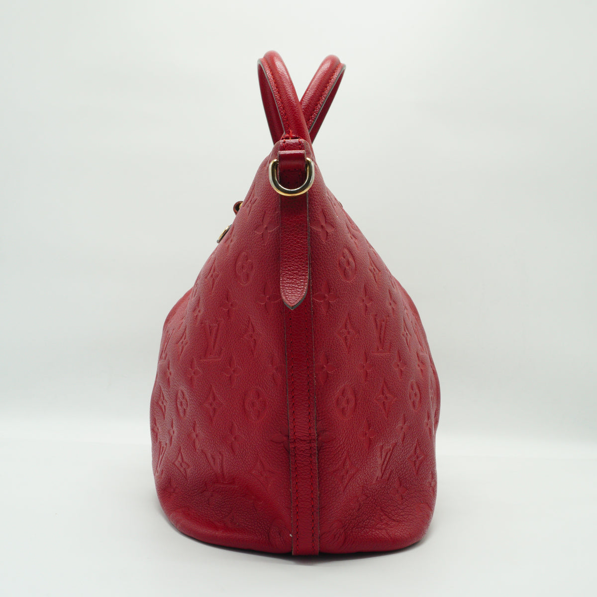 Louis Vuitton	Magazine Bag Red Medium GHW