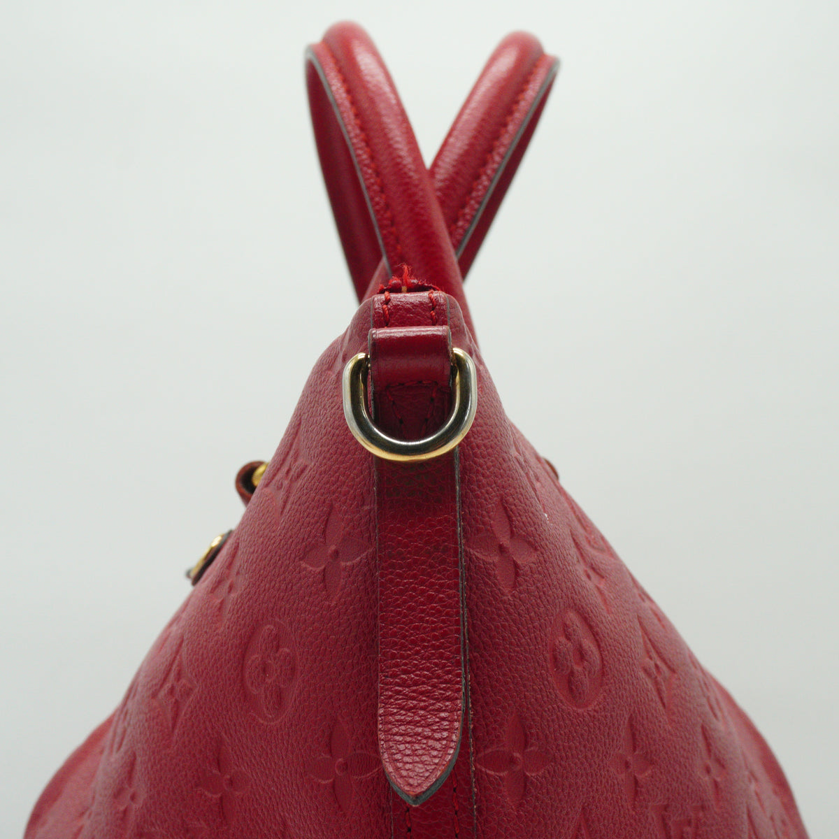 Louis Vuitton	Magazine Bag Red Medium GHW