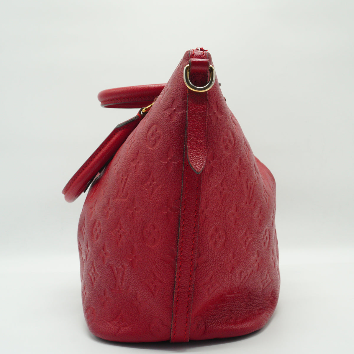 Louis Vuitton	Magazine Bag Red Medium GHW