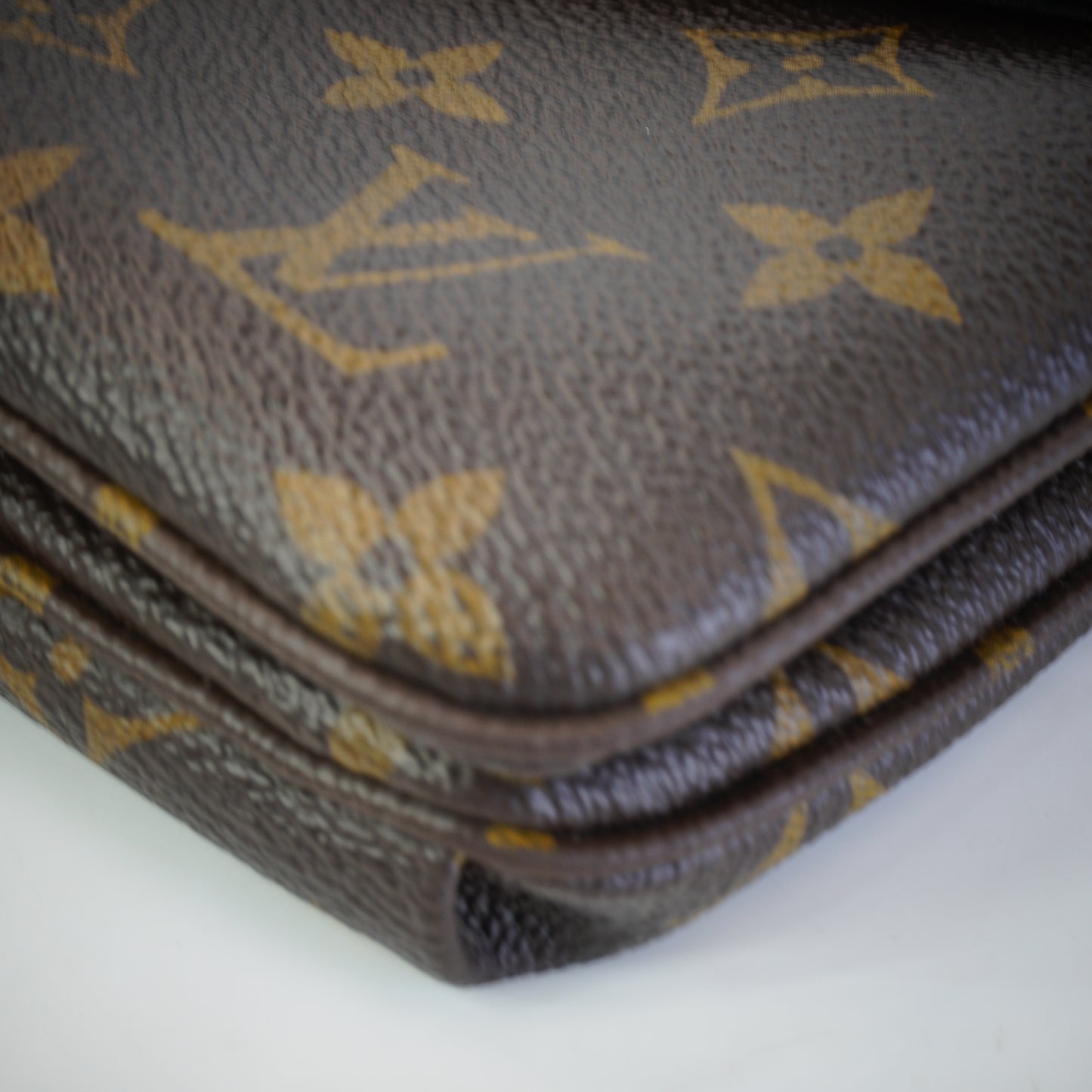 Louis Vuitton	Twice Monogram Canvas Black Crossbody Shoulder Bag GHW Small