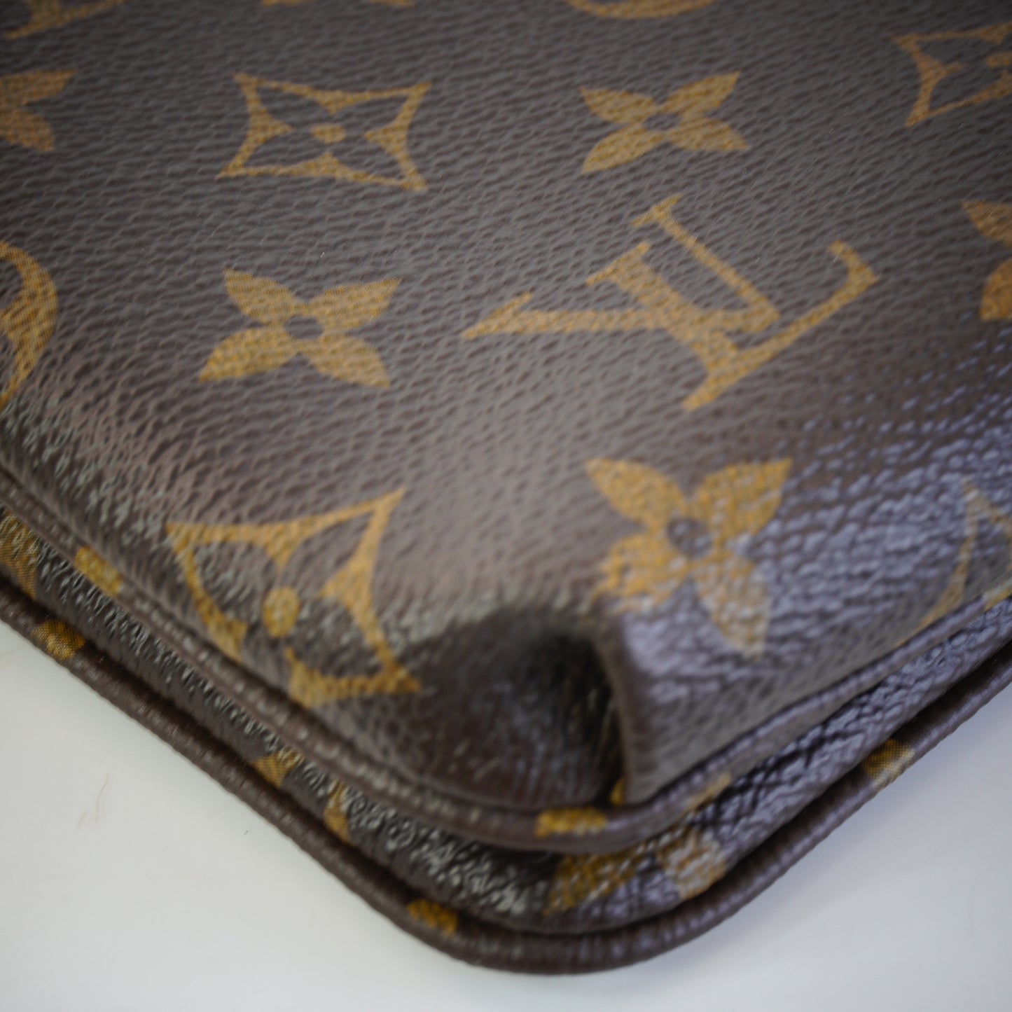 Louis Vuitton	Twice Monogram Canvas Black Crossbody Shoulder Bag GHW Small