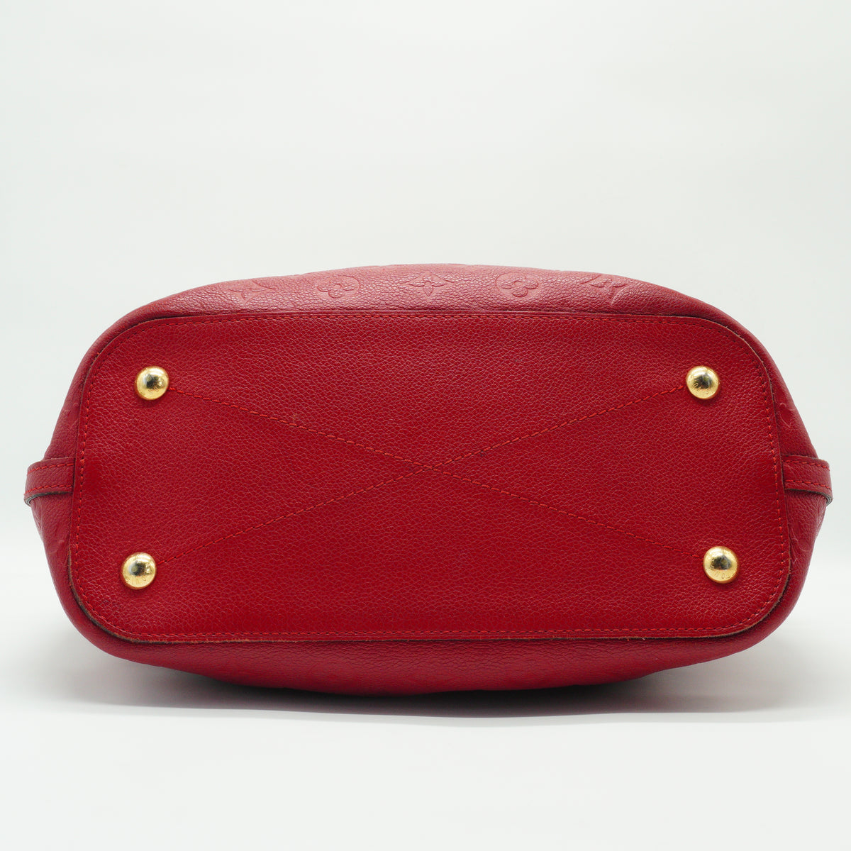 Louis Vuitton	Magazine Bag Red Medium GHW