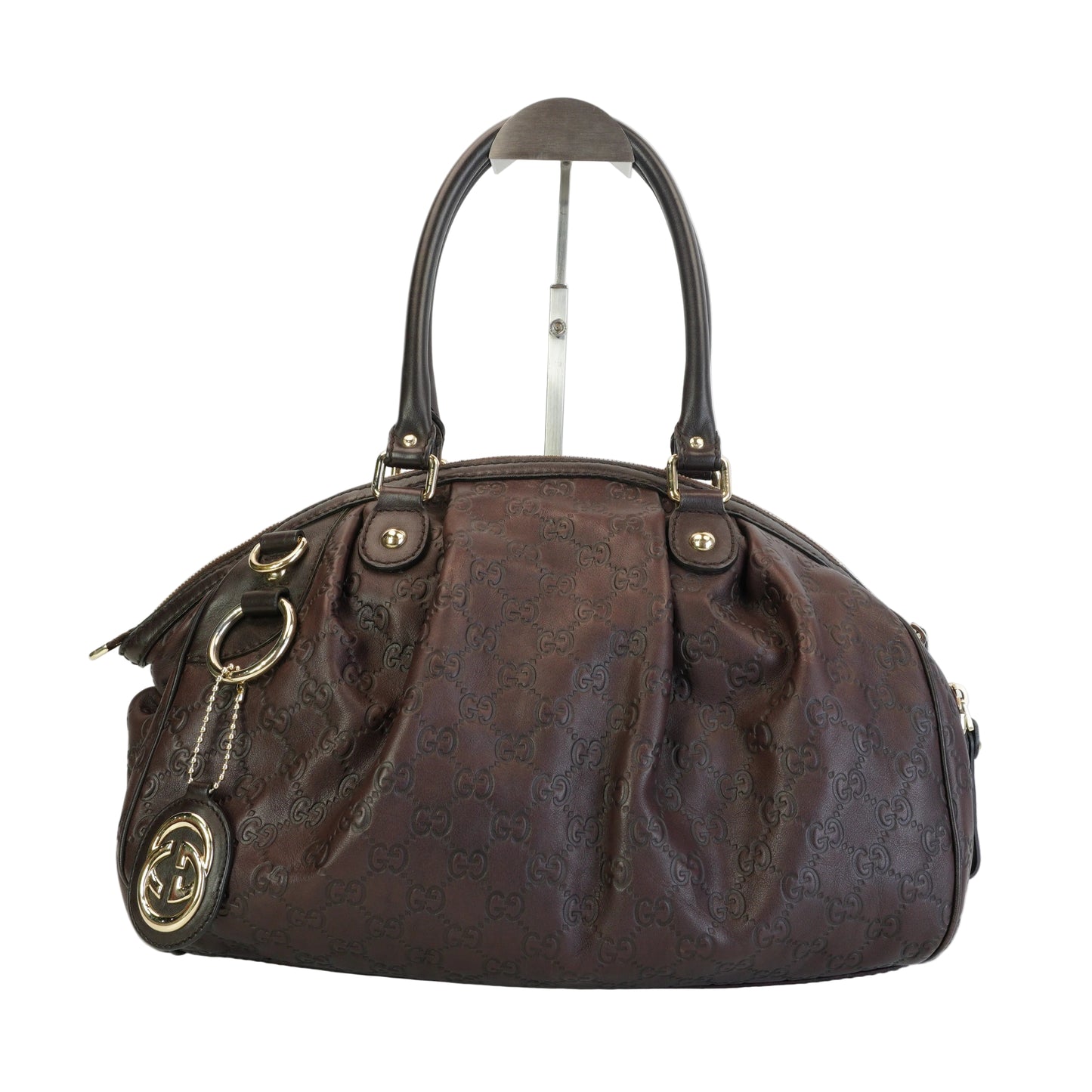 Gucci Guccissima Sukey Boston GHW Medium