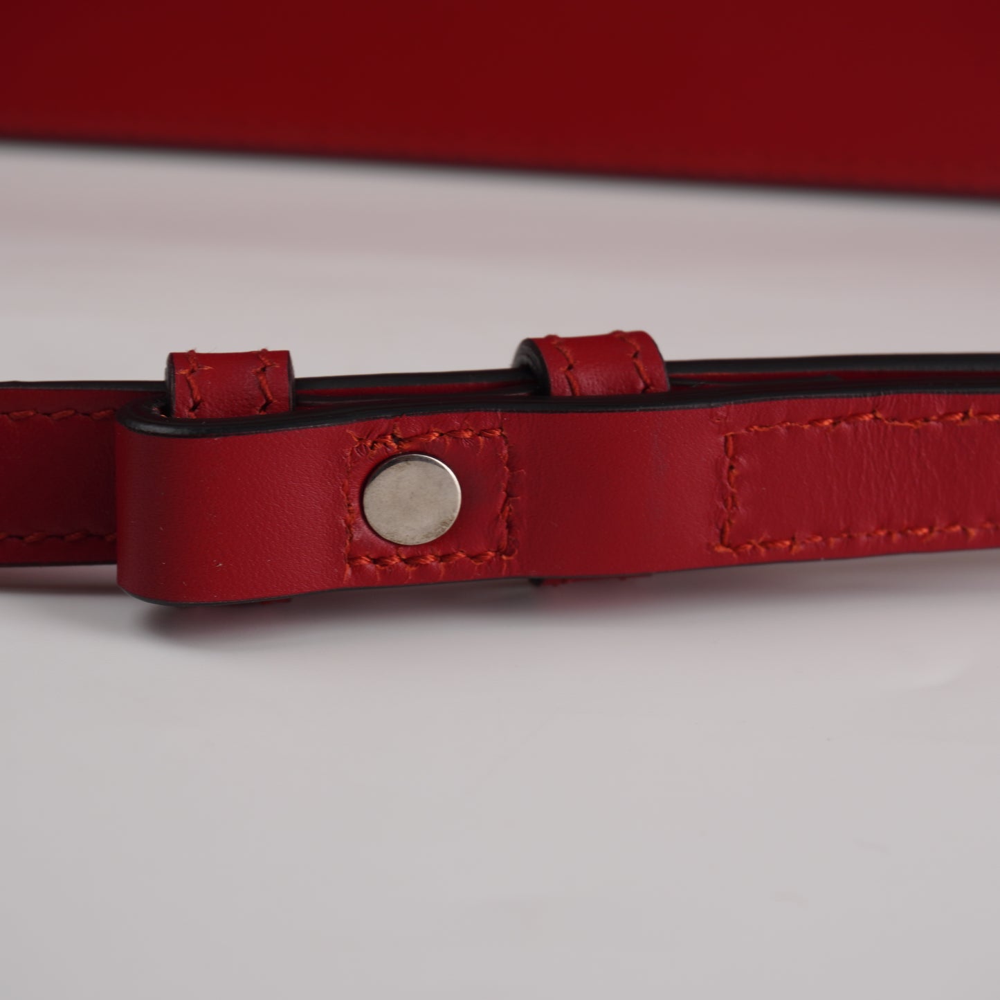 Gucci Lilith-red Bamboo Top Handle