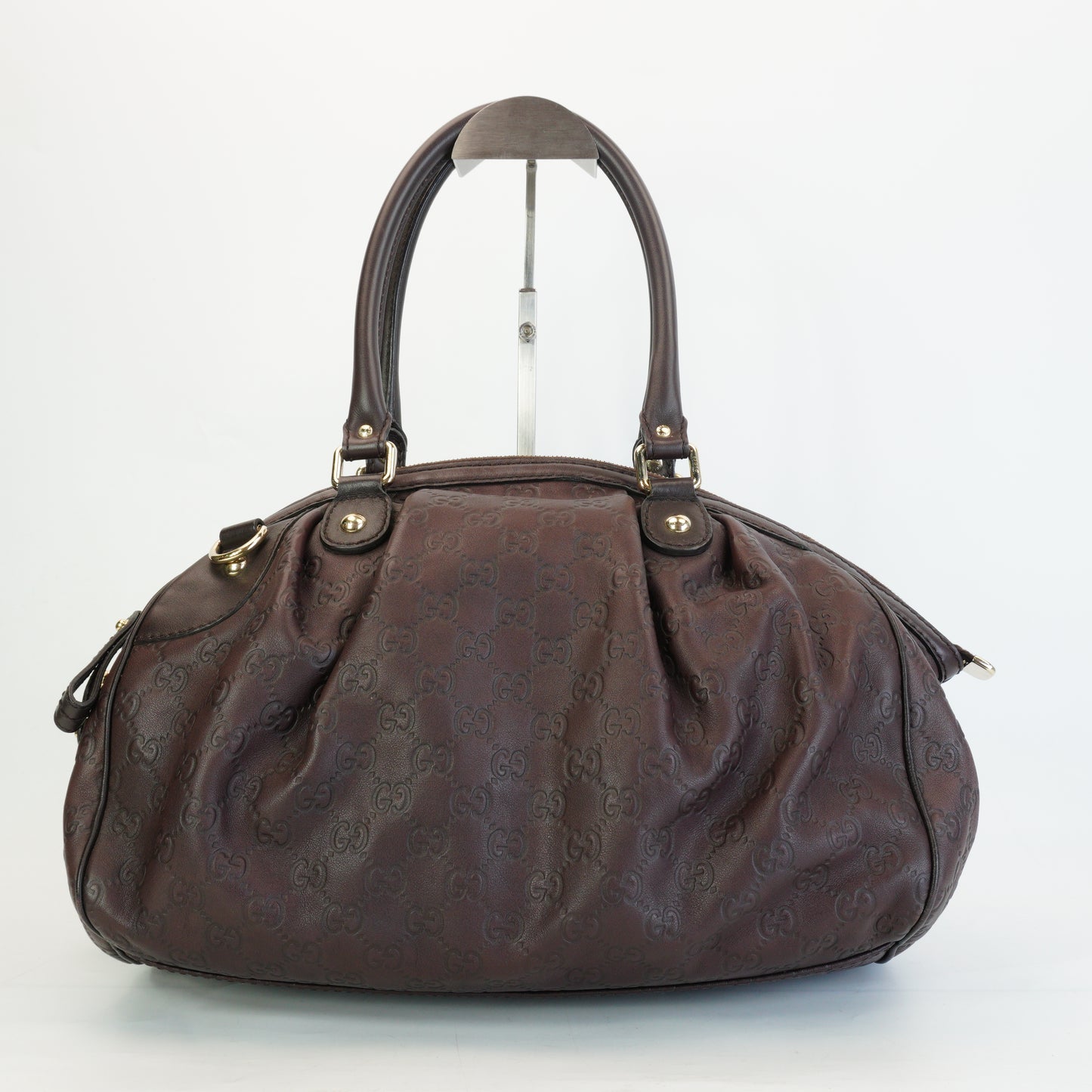Gucci Guccissima Sukey Boston GHW Medium