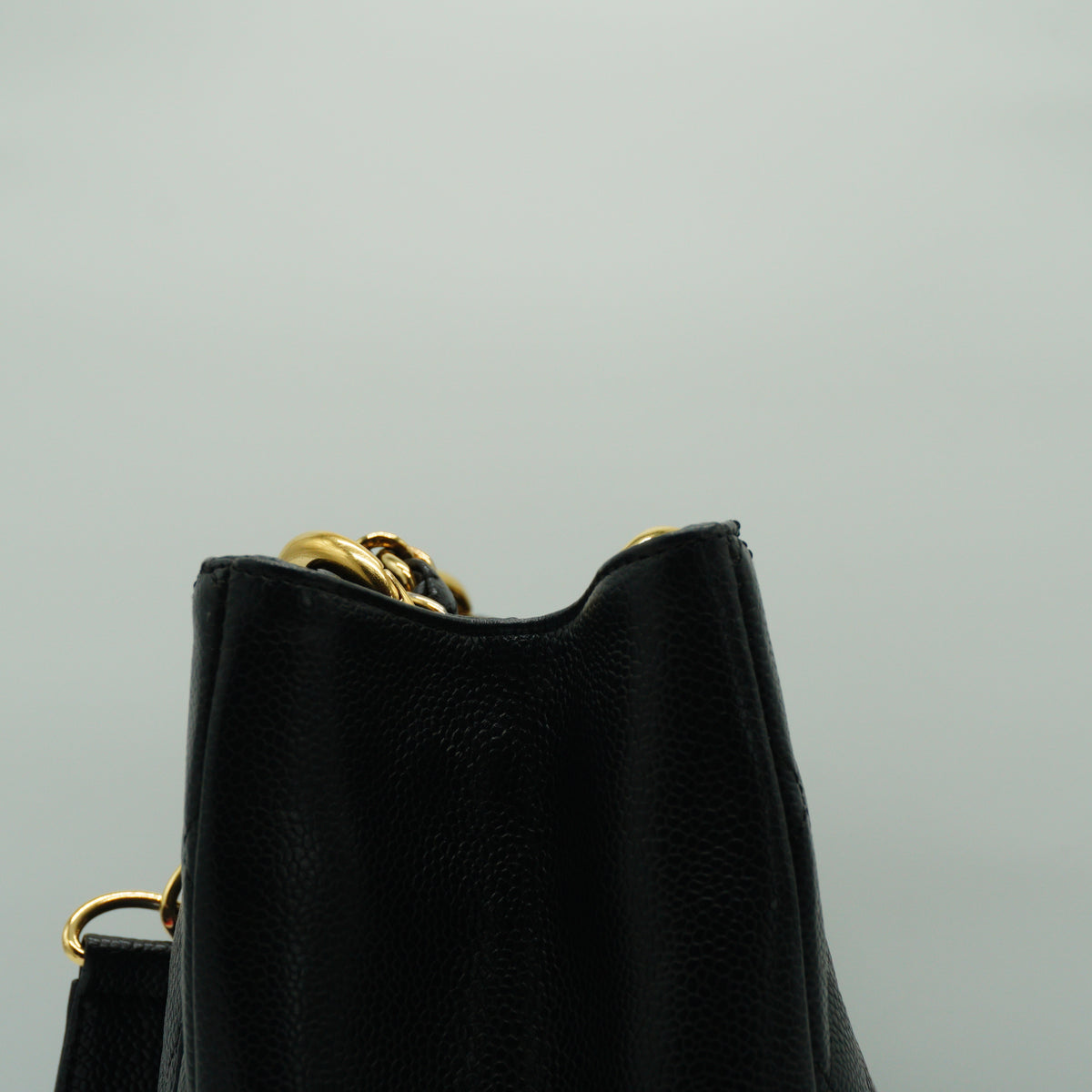 Chanel Grand Shopping Tote Medium Caviar Black