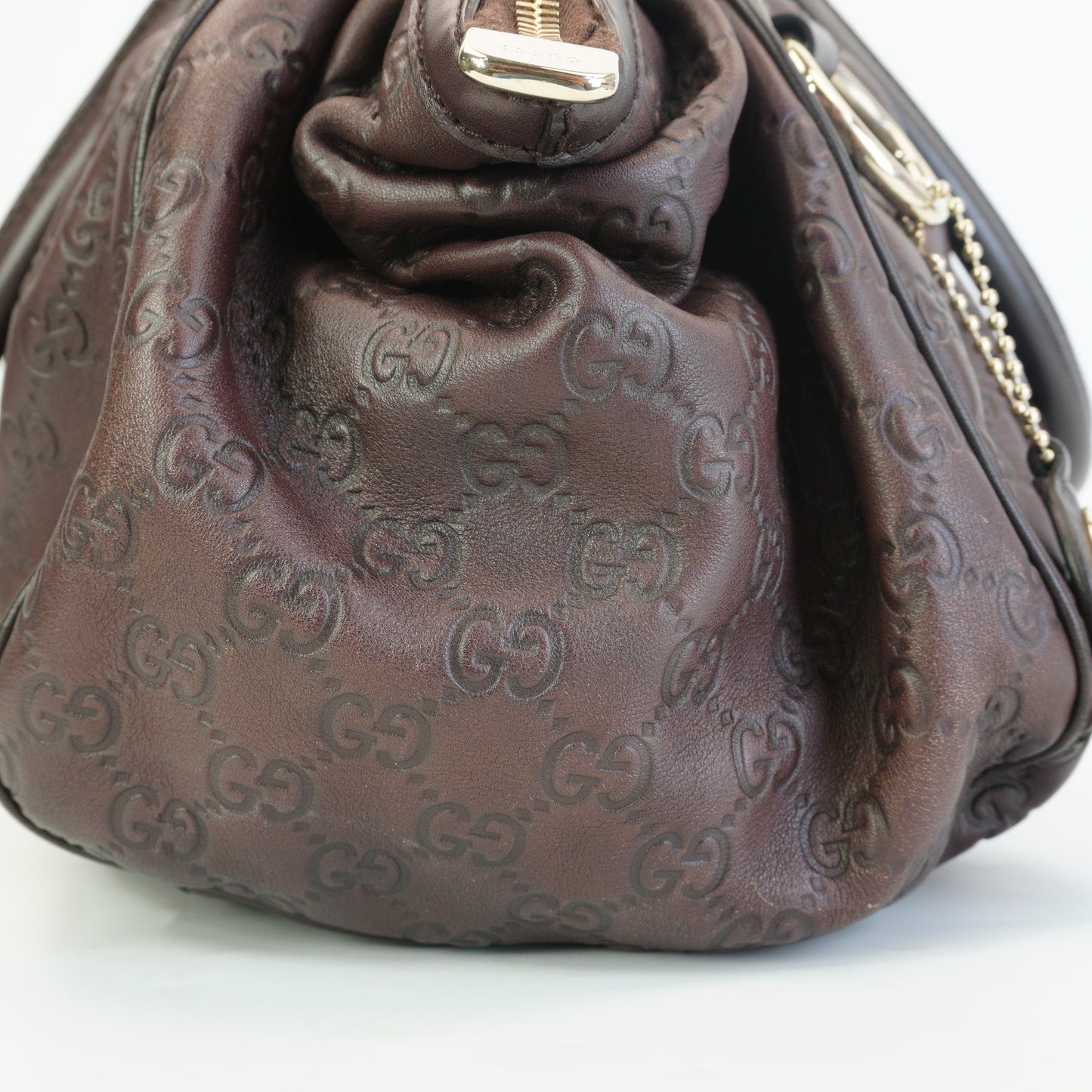 Gucci Guccissima Sukey Boston GHW Medium
