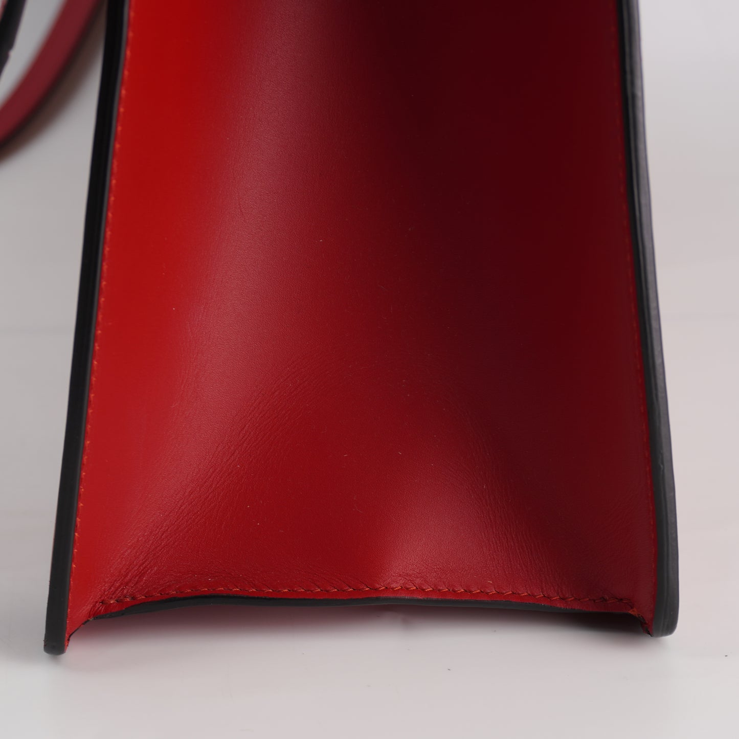 Gucci Lilith-red Bamboo Top Handle