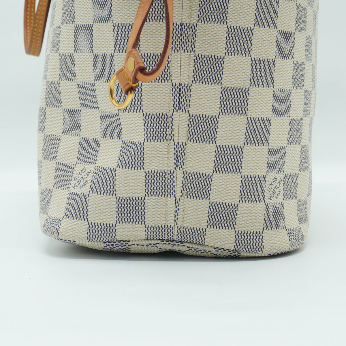 Louis Vuitton	Neverfull MM Azure GHW