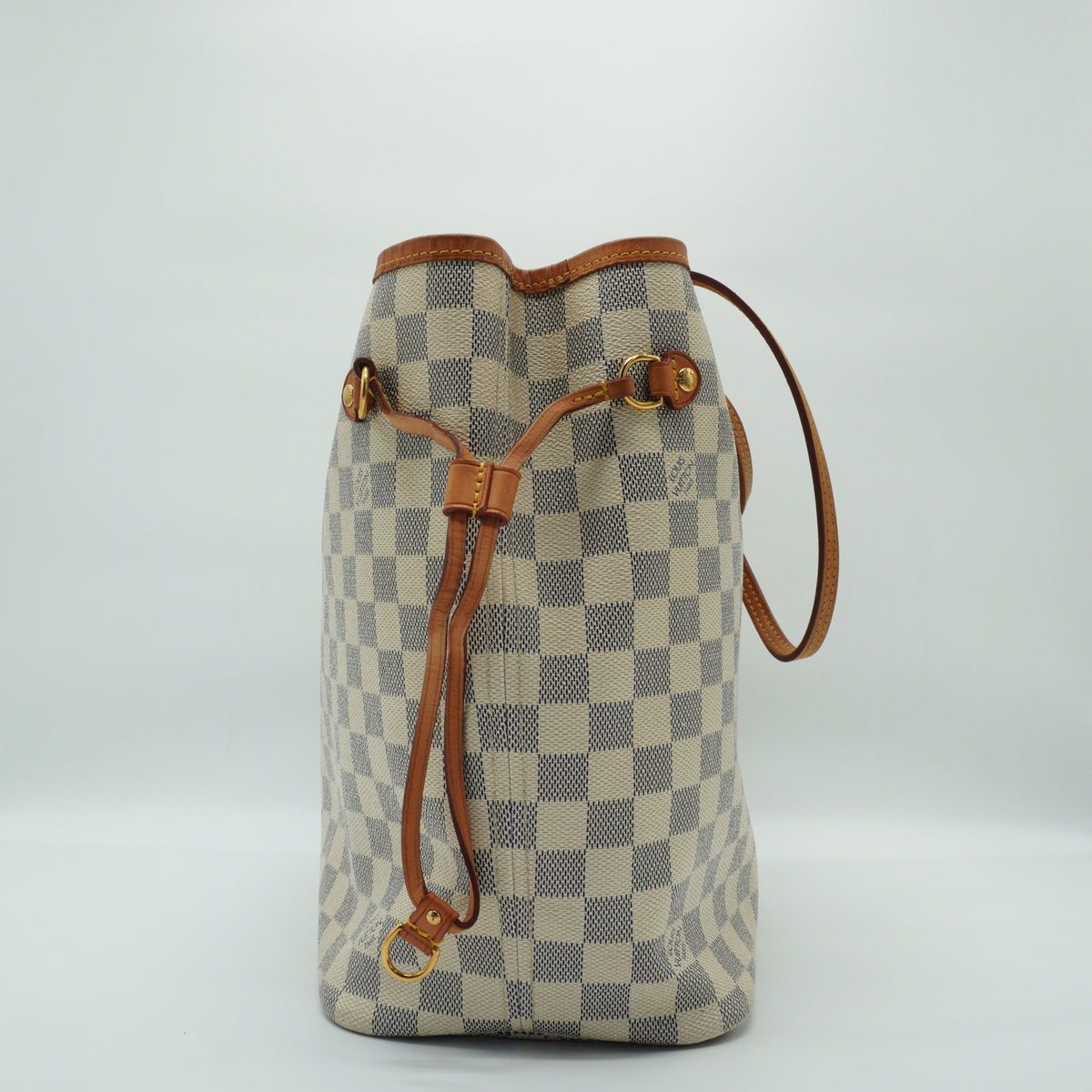 Louis Vuitton	Neverfull MM Azure GHW