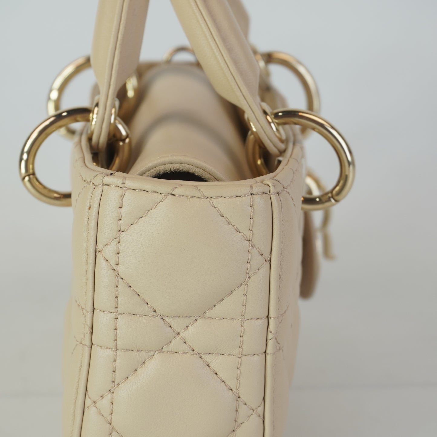 Dior Lady Dior Mini Beige