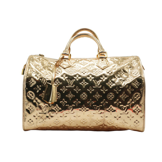 Louis Vuitton Speedy 35 Mirror GHW