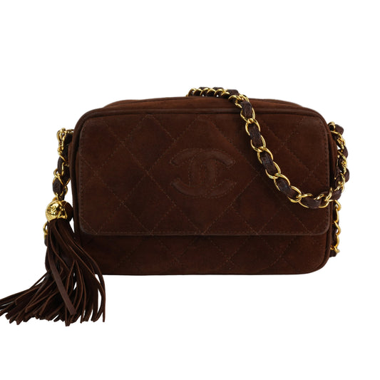 Chanel Cross Body Bag Brown